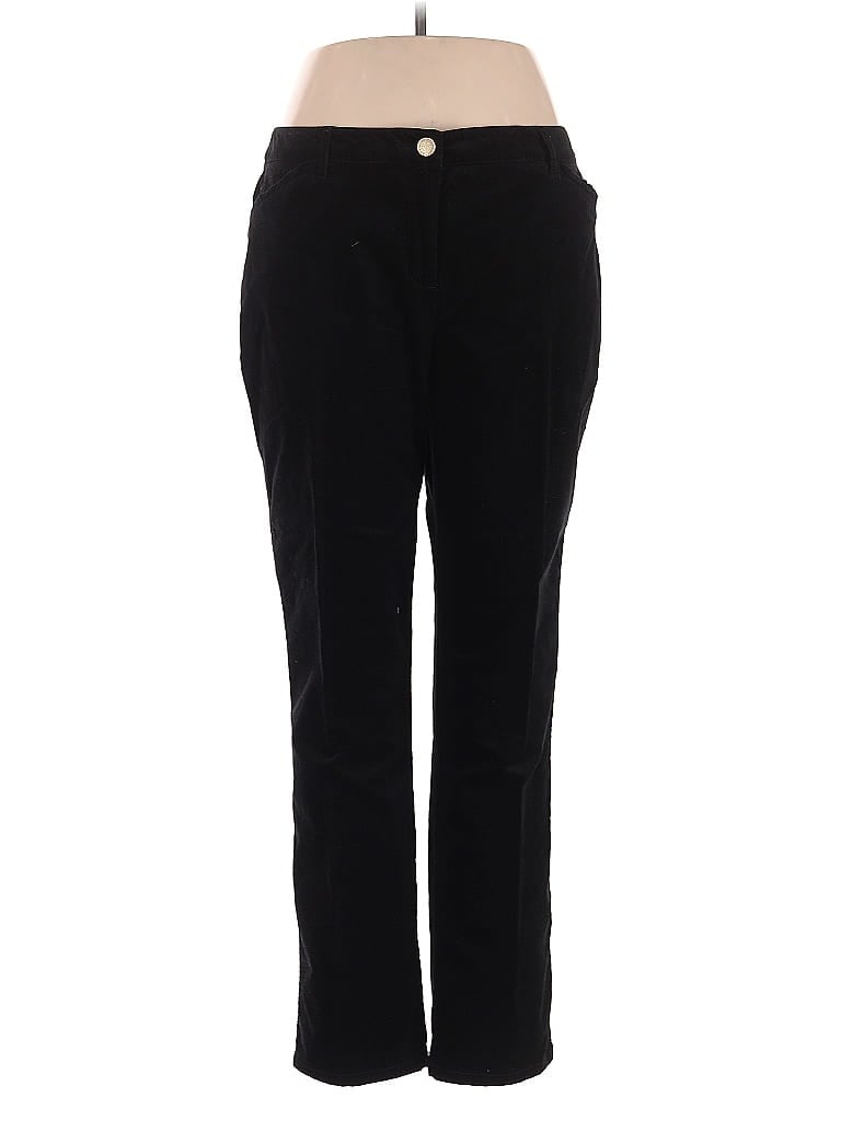 Pre-owned Chico's Casual Pants In Black