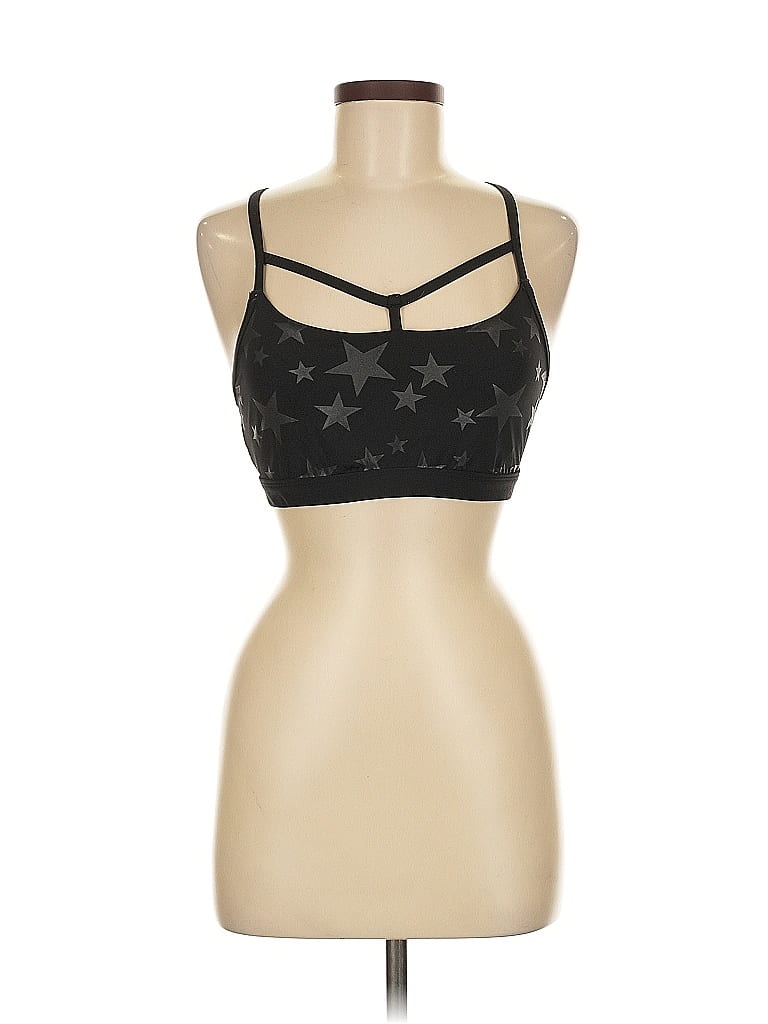 Victoria's Secret Pink Black Sports Bra Size M - photo 1