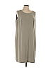 Kasper Solid Gray Casual Dress Size 12 - photo 1