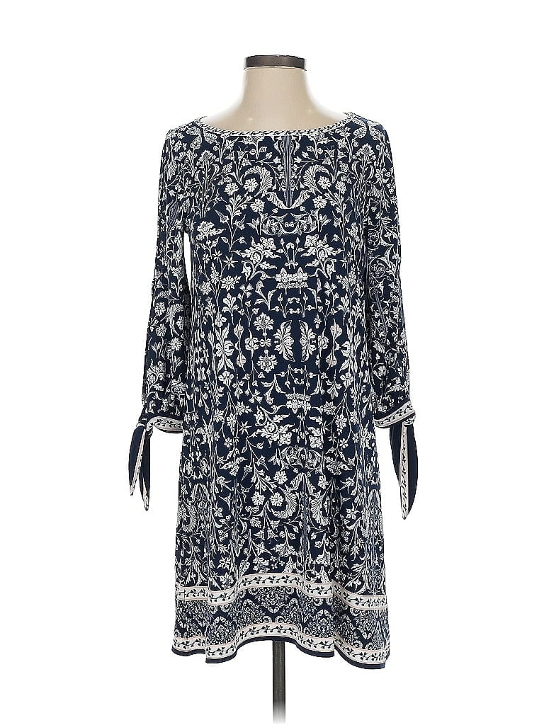 Pre-owned Max Studio Casual Dress In Blue