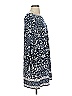 Max Studio Paisley Blue Casual Dress Size XS - photo 4