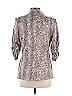 Alberto Makali Animal Print Silver Blazer Size 10 - photo 2