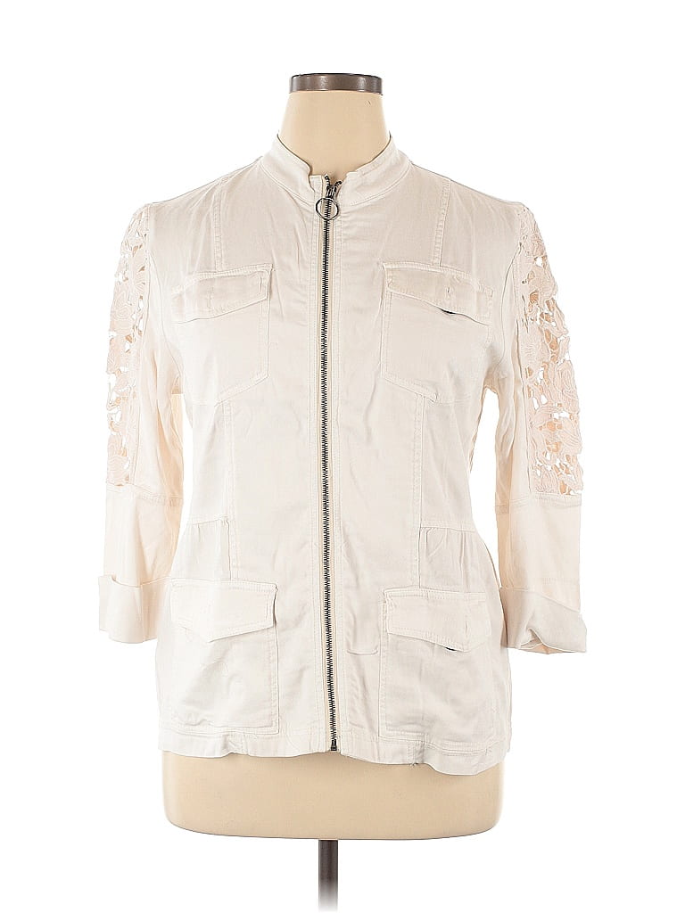 XCVI Ivory Jacket Size XL - photo 1