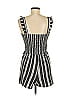 No Boundaries 100% Recycled Polyester Stripes Gray Romper Size M - photo 2