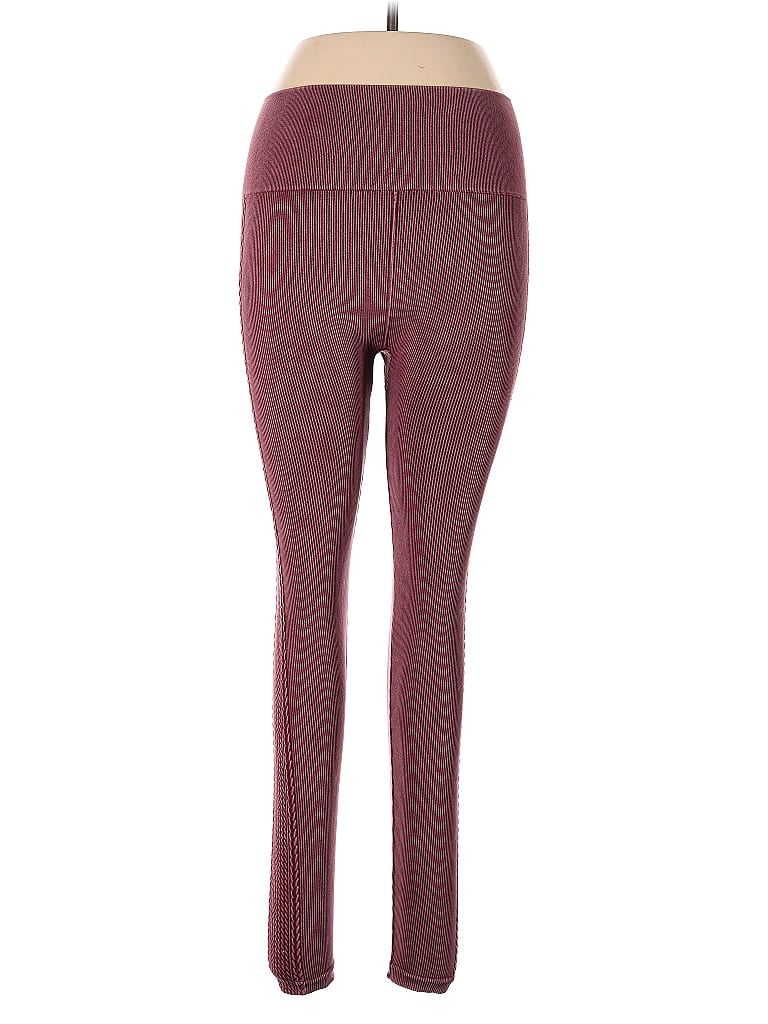 No Boundaries Burgundy Leggings Size M - photo 1