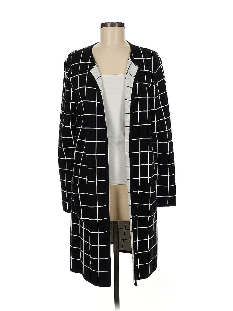 Pre-owned Talbots Cardigan Sweater In Black