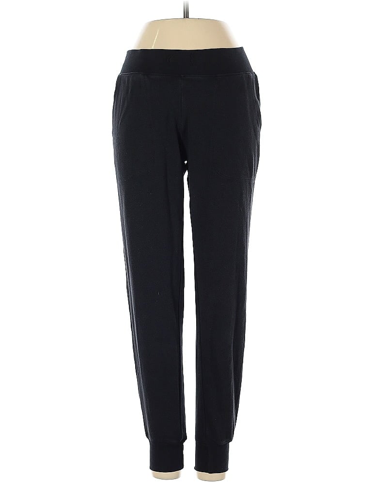 ALTERNATIVE Solid Black Active Pants Size XS - photo 1