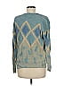 A.Z.I Jeans 100% Nylon Tie-dye Blue Pullover Sweater Size M - photo 2
