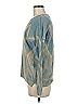 A.Z.I Jeans 100% Nylon Tie-dye Blue Pullover Sweater Size M - photo 5