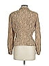 Dana Buchman 100% Silk Tan Silk Cardigan Size 10 - photo 2