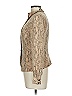 Dana Buchman 100% Silk Tan Silk Cardigan Size 10 - photo 5