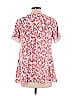 LOGO by Lori Goldstein Pink Short Sleeve T-Shirt Size L - photo 2