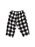 Carter's 100% Polyester Checkered-gingham Black Casual Pants 9-12 MO / 12 MO - photo 2