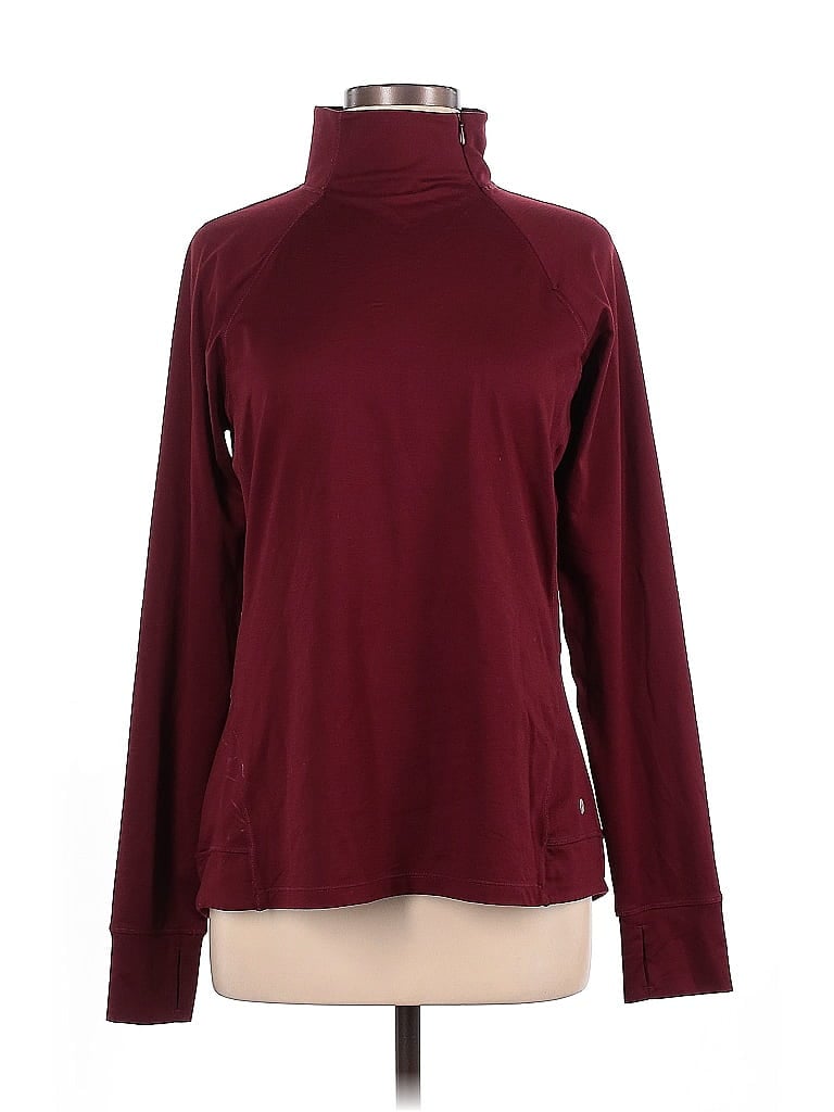 Apana Burgundy Turtleneck Sweater Size M - photo 1