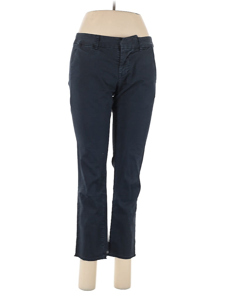 Nili Lotan Blue Black Casual Pants Size 0 - photo 1