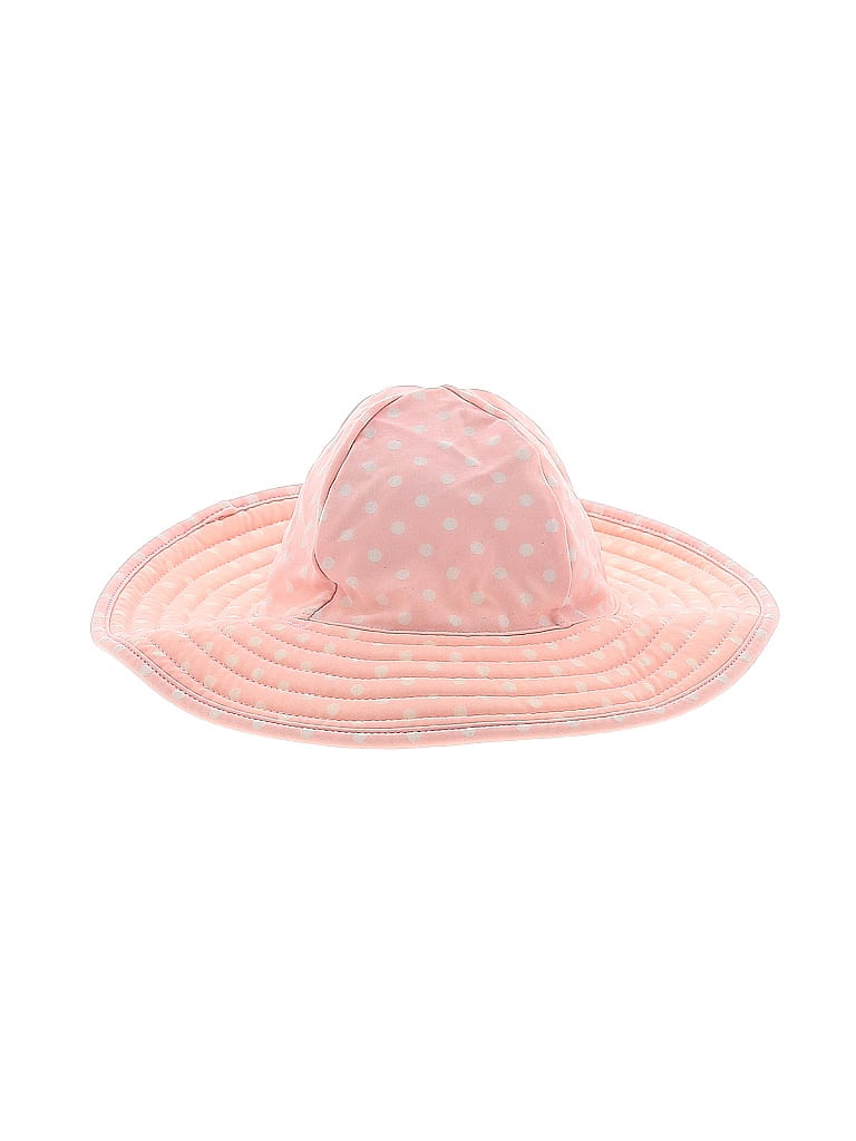 Chapeau Soleil Bébé RuffleButts Réversible Rayé Rose/blanc – Taille 0-12 Mois