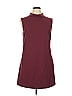 RACHEL Rachel Roy Solid Burgundy Casual Dress Size XXL - photo 1