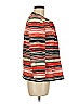 Kasper 100% Polyester Stripes Red Blazer Size 6 - photo 4