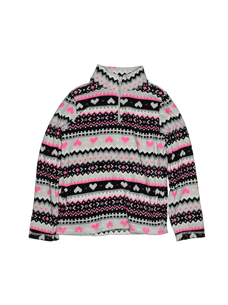 The Children's Place Print Pink Turtleneck Sweater Size L (big kids) - photo 1