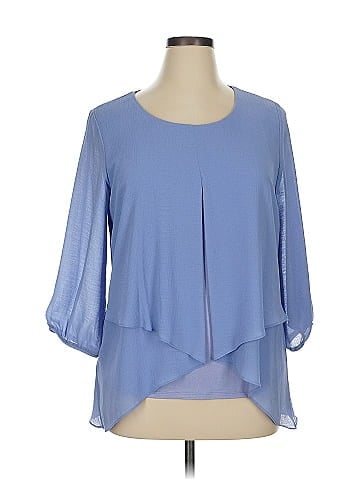 I.N. Studio 3/4 Sleeve Blouse (view 1)