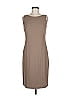 Akris Punto Solid Tan Casual Dress Size 8 - photo 1