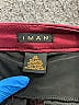 IMAN Solid Burgundy Casual Pants Size 12 - photo 3