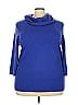 Sag Harbor 100% Acrylic Blue Turtleneck Sweater Size 3X - photo 1