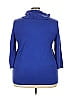Sag Harbor 100% Acrylic Blue Turtleneck Sweater Size 3X - photo 2