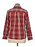 White Stag Plaid Red Long Sleeve Blouse Size XL - photo 2