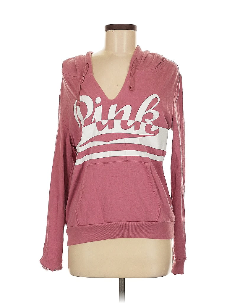 Victoria's Secret Pink Pink Pullover Hoodie Size M - photo 1