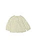 Zara Baby Ivory 3/4 Sleeve Blouse Size 2 - photo 2