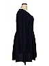 White Mark Solid Black Casual Dress Size 2X - photo 4