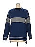 Harry Potter 100% Lambswool Color Block Blue Wool Pullover Sweater Size XL - photo 1