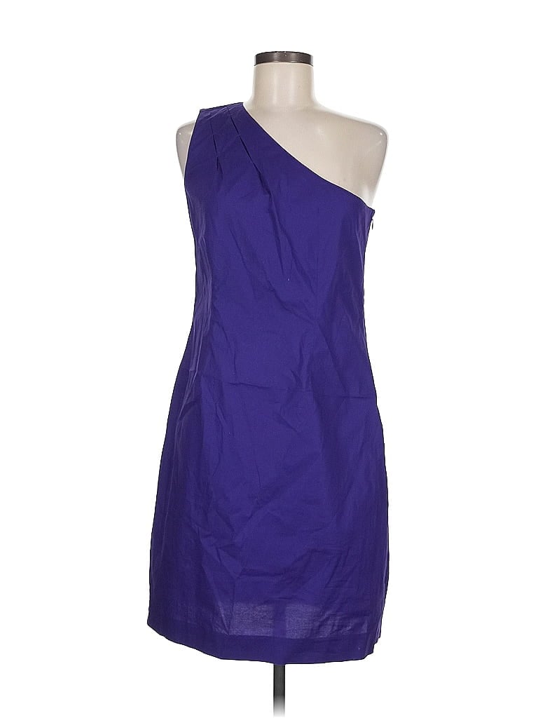 Gap Outlet Solid Purple Cocktail Dress Size 8 - photo 1
