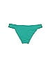 L Space Solid Green Swimsuit Bottoms Size S - photo 2