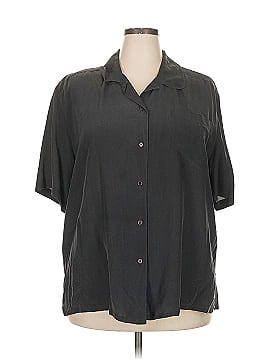 August Silk Short Sleeve Silk Top