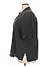 August Silk 100% Silk Black Short Sleeve Silk Top Size 2X - photo 5