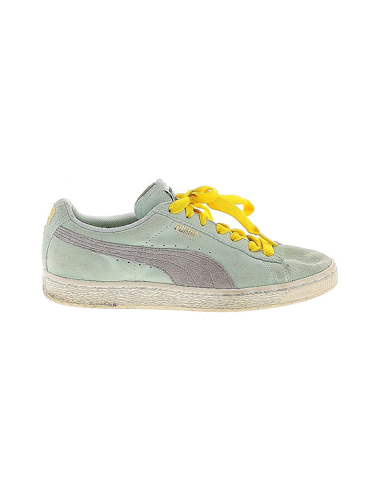 Puma Color Block Green Sneakers Size 8 - photo 1