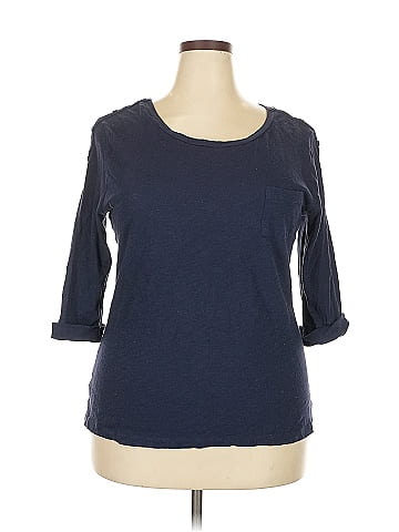 Gap Outlet 3/4 Sleeve T-Shirt (view 1)