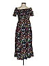 Tanya Taylor 100% Silk Floral Black Casual Dress Size S - photo 1