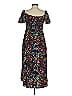 Tanya Taylor 100% Silk Floral Black Casual Dress Size S - photo 2