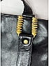 Fendi 100% Leather Blue Black Vintage Macaroni Pasta Leather Satchel One size - photo 5
