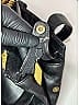 Fendi 100% Leather Blue Black Vintage Macaroni Pasta Leather Satchel One size - photo 7