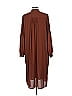 Elie Tahari 100% Polyester Brown Casual Dress Size L - photo 2