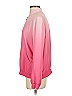 Susan Graver Color Block Pink Track Jacket Size S - photo 5