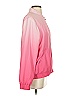 Susan Graver Color Block Pink Track Jacket Size S - photo 4