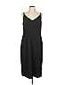 Escada Solid Black Casual Dress Size EU 44 / US 14 - photo 1