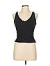 Veronica M. Black Tank Top Size L - photo 1