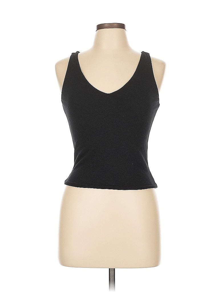 Veronica M. Black Tank Top Size L - photo 1