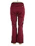 IMAN Solid Burgundy Casual Pants Size 12 - photo 2